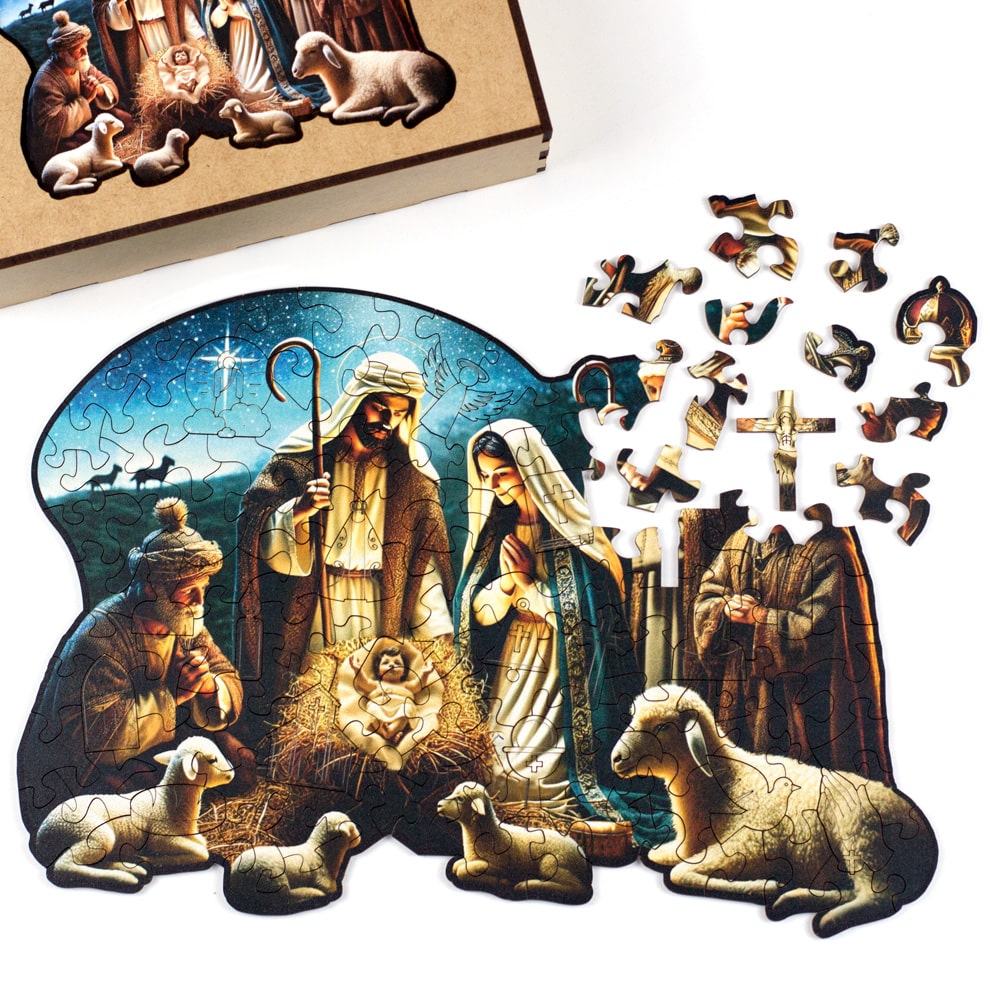 Puzzle Religião Presépio de Natal